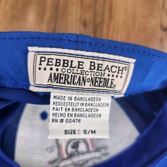 2010 U.S. Open Pebble Beach American Needle Fitted Sz S/M Hat Cap Blue Golf PGA - Picture 10 of 11